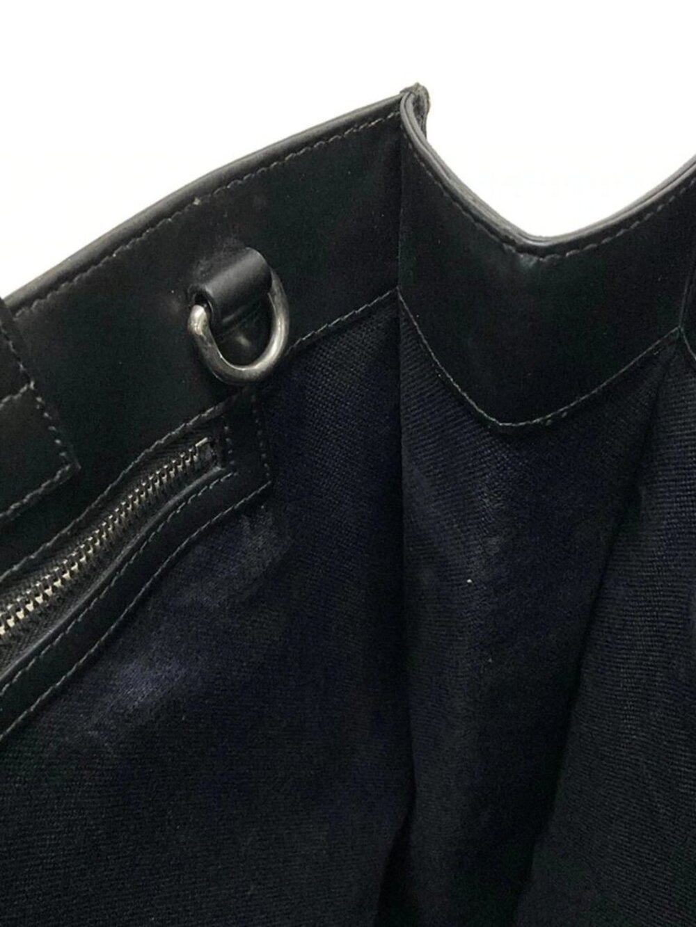 GUCCI GG Plus/GG Supreme 495559 Dark Gray Black Multi PVC Leather Tote Bag - Picture 12 of 15
